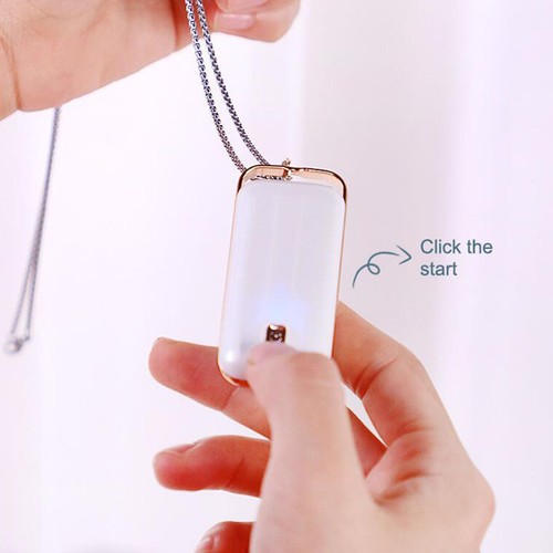 Portable Necklace Air Purifier Mini Anion Wearable Negative Lonizer Generator - Picture 6 of 8