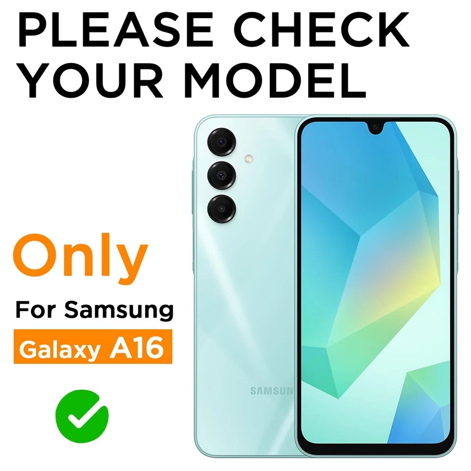 For Samsung Galaxy A16 5G Clear Protective Shockproof Anti-Yellowing Case Cover - Image 2 of 4