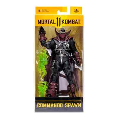 McFarlane NEW * Commando Spawn * Mortal Kombat 7-Inch Action