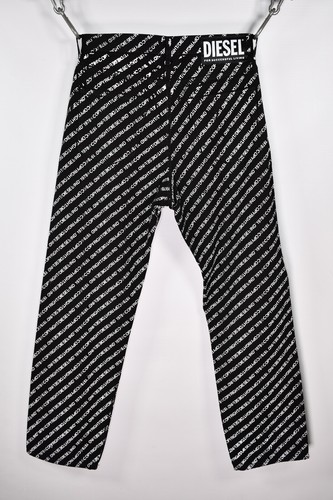 Diesel D-Macs SP Straight Fit Printed Monogram Men's Black Jeans size W33 L32 - Picture 4 of 10