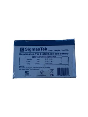 SigmasTek SP6-12HR Battery (6V 12AH Terminal F2)