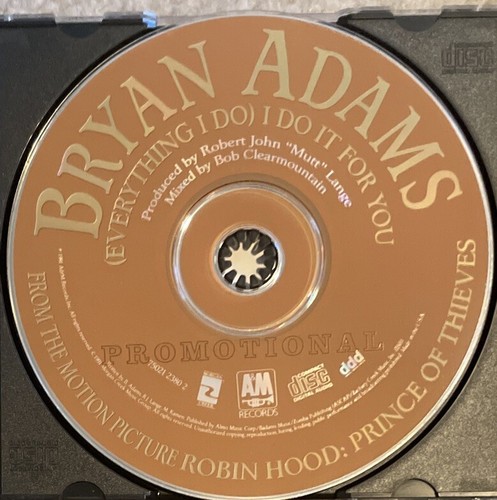 BRYAN ADAMS Icon, Cuts Like A Knife, On A Day Like Today, Everything I Do Single - Picture 8 of 8