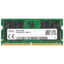 Hynix 32GB 2Rx8 PC5-5600B SODIMM DDR5-44800 262-Pin Non-ECC Laptop Memory RAM 1x