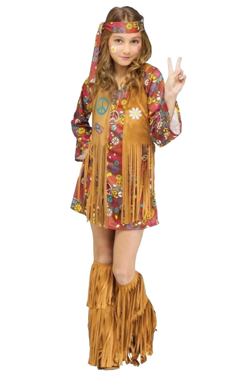 Fun World Costumes for Girls Hippie