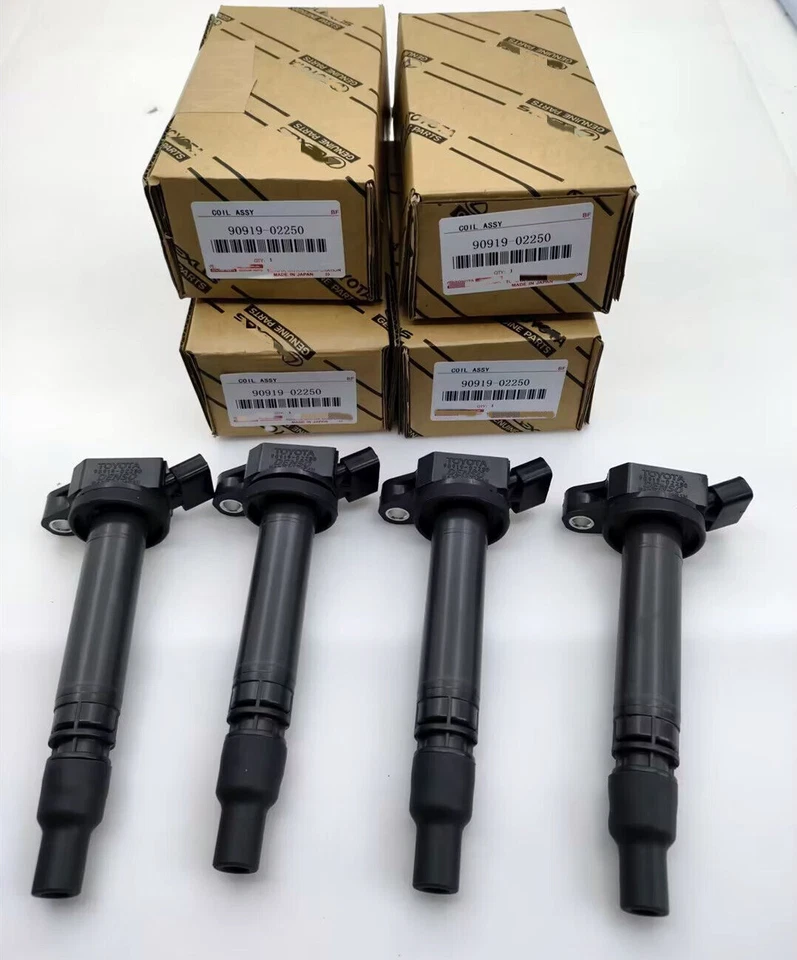 4PCS For 90919-02250 Ignition Coils for  LEXUS ES350 2007-2018 3.5L V6 - Image 2 of 4