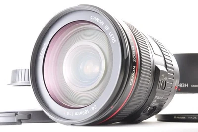 *Mint* Canon EF 24-105mm f/4 L IS USM ULTRASONIC Zoom Lens w/Hood #4189 - Photo 1/4