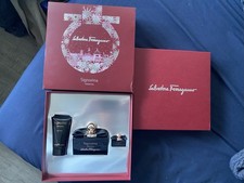 Salvatore Ferragamo Signorina Misteriosa 3.4 EDP 1.7 lotion mini Women Set NIB
