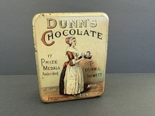 Dunn&rsquo;s Victorian chocolate tin. Stunning condition, similar to Fry&rsquo;s, Cadbury&rsquo;s