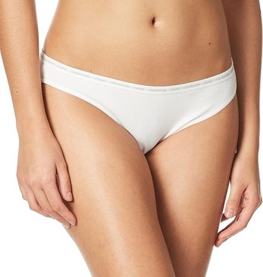 Women's Calvin Klein CK One Bikini Panty QD3785 sz lg new white nwt