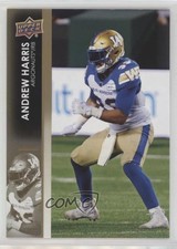 2022 Upper Deck CFL Gold Andrew Harris #118 ex5