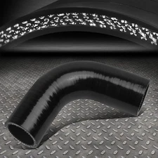 4-PLY 1.25" 90 DEGREE INTAKE TUBING/INTERCOOLER PIPING BLACK SILICONE HOSE/PIPE