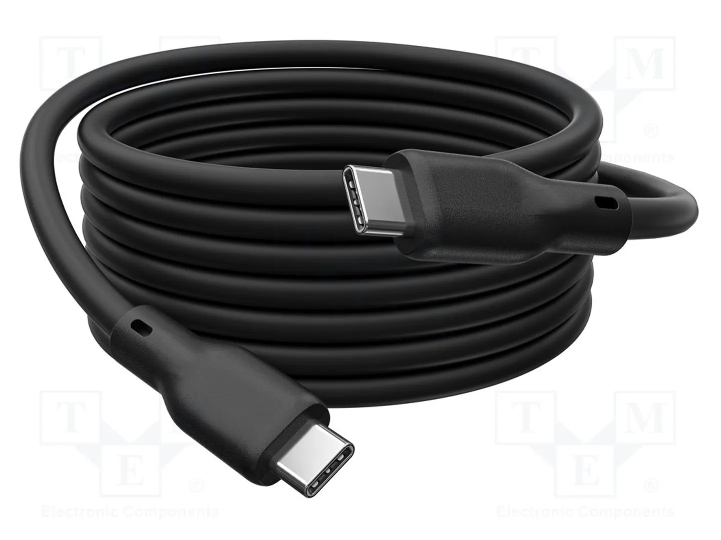 Digitus Noir Câble Usb-C Usb 3.2 Gen2 Usb-C® Mâle 1.00 M (Mat) Excellente Tenue Au Vieillissement, Flexible, Conducteur Intérieur Flexible, Bon... - Image 2