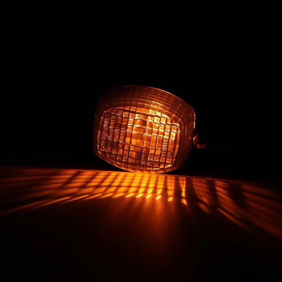 Lámpara de luz de señal de giro delantera para KAWASAKI NINJA 500R ZRX1200S EX500 GPZ 500/1100 Foto 3 de 4