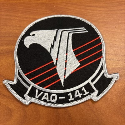    US Navy VAQ-141 Shadowhawks LARGE Patch EA-18G Growler Electronic Attack