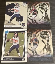 2021 Panini RC 4 Card Lot Houston Texans Davis Mills