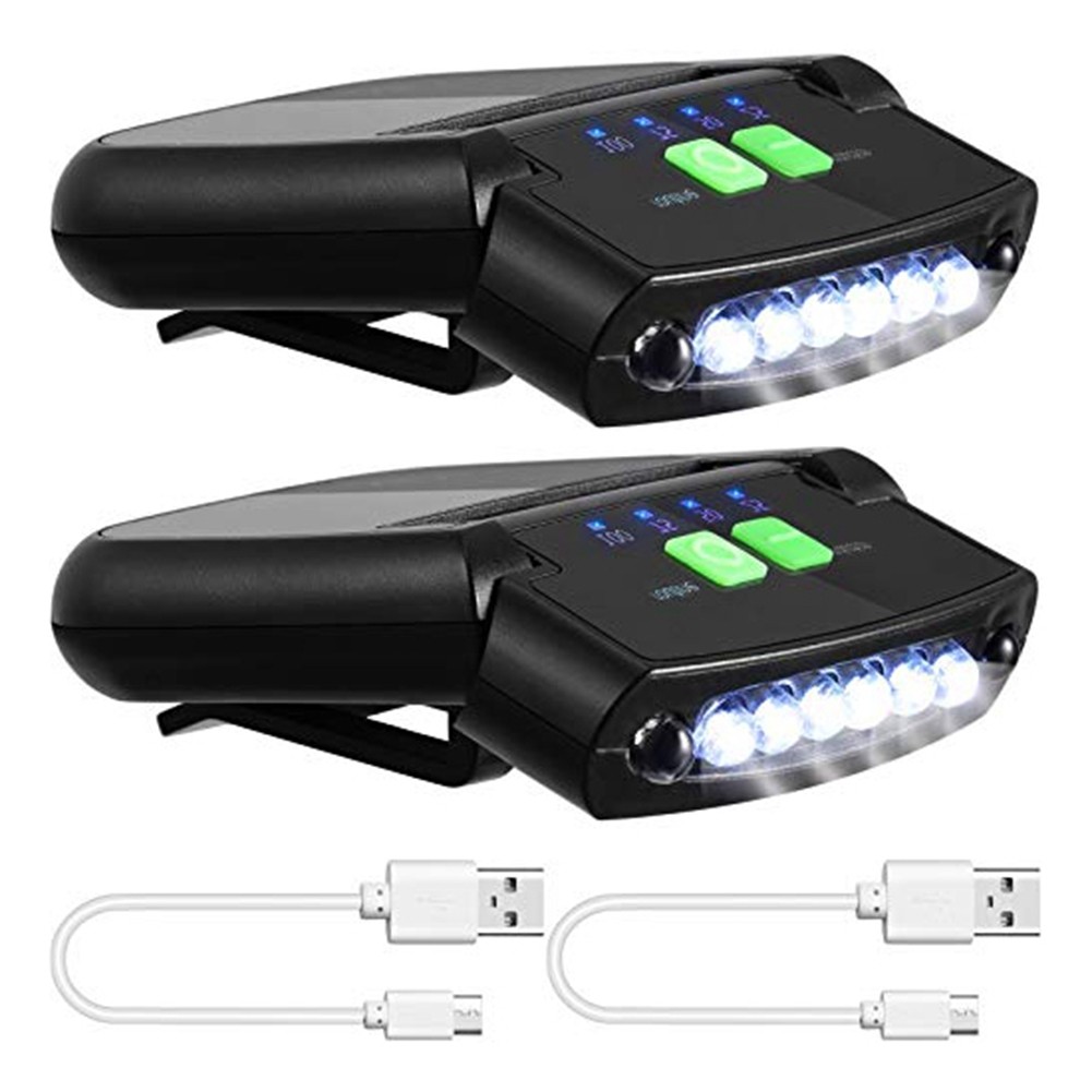 APL Lampada Cappello Impermeabile USB Ricaricabile per Pesca Campeggio Handmade W6E18134