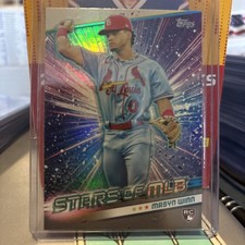 2024 Topps Series 2 - Stars of MLB Chrome #CSMLB-54 Masyn Winn (RC)