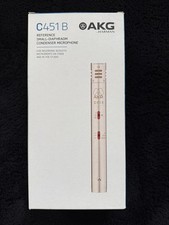 AKG C451 B - Small Diaphragm Condenser microphone in excellent condition