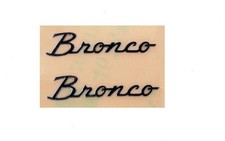 Body Decals for Traxxas TRX-4 2021 Ford Bronco BLACK VVV-C1330 RC4WD Badge Logo