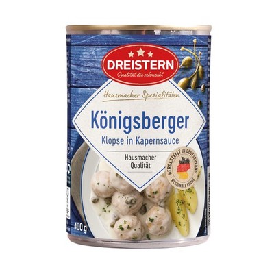 Königsberger Klopse 400g - DREISTERN (8 EUR/kg)