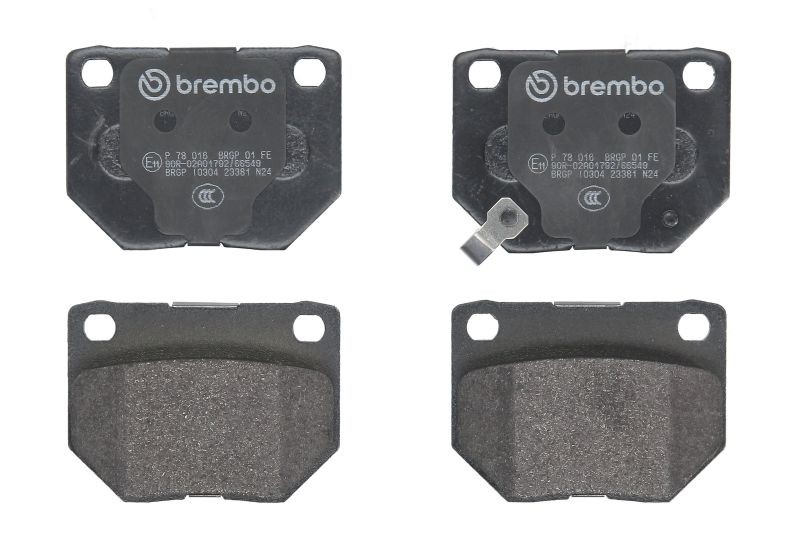 Fits BREMBO P 78 016 Brake Pad Set, disc brake P 78 016 Brake pads se ⭐UK Stock⭐ - Image 23