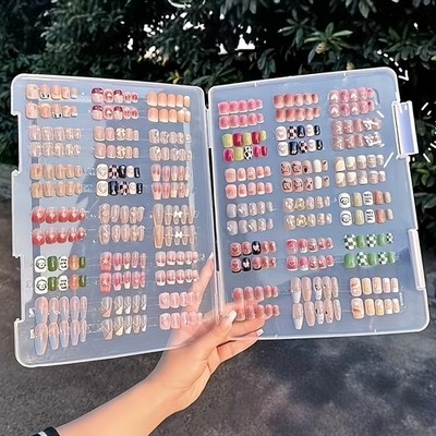 240 PCS of Sweet and Luxurious Nails in Various Styles, Suitable for Women