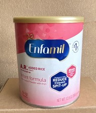 Enfamil Formula , 5/26, A.R. , 5 cans,12.9oz ea powder, 0-12 mos.