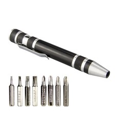 8 in 1 Mini Screwdriver Set Small Screwdrivers Pen Magnetic Repair Tools EDC ...