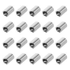 20pcs Wire Thread Inserts 3/8-16 UNC 2.5D Helical Threaded Sleeve Thread Repair