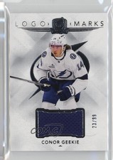 2024-25 Upper Deck The Cup LogoMarks Jersey 23/99 Conor Geekie #LM-GE 11jd