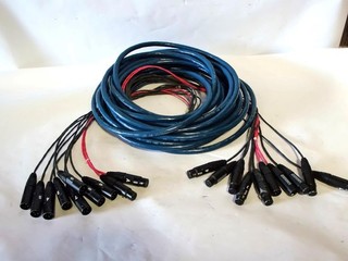 Whirlwind 50ft XLR Male to Female Snake Audio Cable Connector