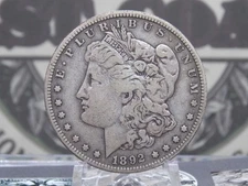 1892 "S" Morgan SILVER Dollar **SAN FRANCISCO** Mint $1 #EC5 ECC&C, Inc.