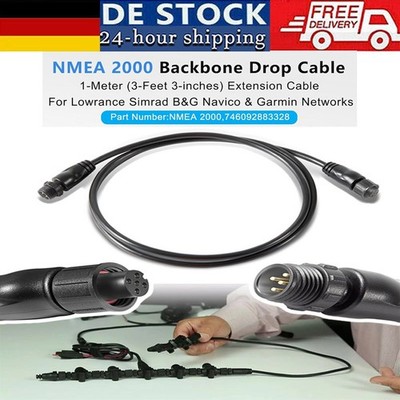 NMEA 2000 (N2K) 1 Meter (3ft 3 inches) Backbone, Drop or Extension Cable