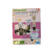 4M Green Science Clean Water Science Mini Water Filtration Kit STEAM Toysmith