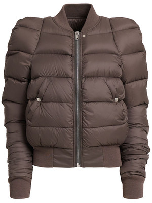 RICK OWENS Duvet Flight Taupe Jacket New & Authentic