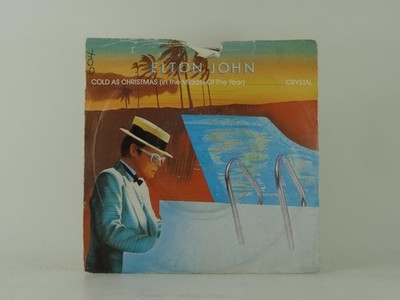 ELTON JOHN COLD AS CHRISTMAS (IN THE MIDDLE OF THE YEAR) (13) 2 Track 7'' Single 
