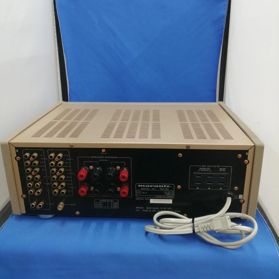 MARANTZ PM-80 Integrated Amplifier, Good Condition From Japan - Image 4 of 4