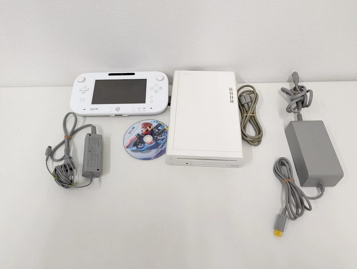 Nintendo wiiセット Z436 Nintendo Wii U White set 32GB Console JAPANESE VER. WUP-101