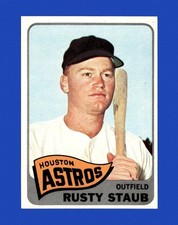 1965 Topps Set-Break #321 Rusty Staub EX-EXMINT *GMCARDS*