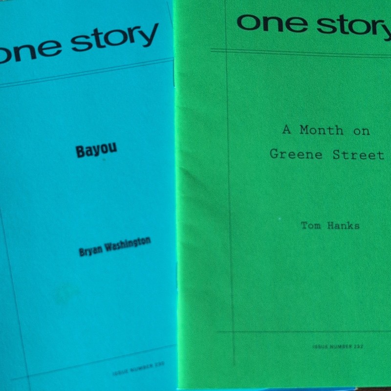 lot of 13One Story Issue incl: Bryan Washington, Tom Hanks, Min Jin Lee, Alberti