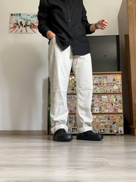 Men Brax Trousers White 33 / L / 48