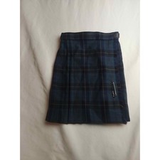 James Pringle Weavers Kids Wool Kilt Skirt Tartan Plaid Made in Scotland Age 5/6