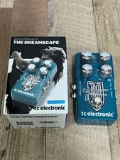 TC Electronic THE DREAMSCAPE Modulation Pedal Chorus Flanger Vibrato Used