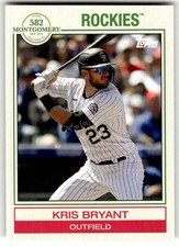 2022 Topps 582 Montgomery Club Set 4 Kris Bryant #18