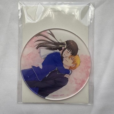 Fruits Basket Hakusensha Collaboration Cafe Acrylic Coaster Toru Honda Kyo Soma