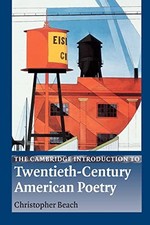 The Cambridge Introduction to Twentieth-Century American Poetry 