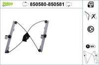 Fensterheber Vorne Rechts Valeo 850581 FÜR Skoda