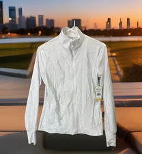    EleVen   Venus Williams Break Point Zip Tennis White Jacket 128 Women  s Sz S