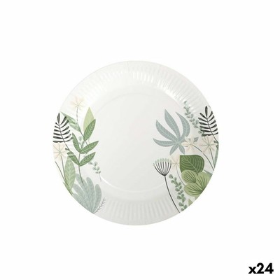 250 Piatti Di Cartone Biodegradabili 20 Cm – Monouso Rotondo Bianco Per Eventi, Compleanni E Catering – Adatti Per Alimenti Secchi - 6