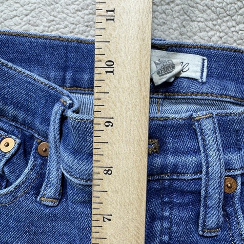 Madewell Jeans Womens 26 Blue Denim Cali Demi-Boot Bootcut Mid Rise Meas 25x24.5 - Picture 14 of 15